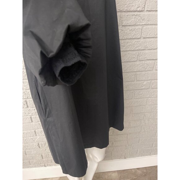 Daya By Zendaya Women Black Crochet Mock Neck A-Line Dress With Pockets Size S - Picture 10 of 12